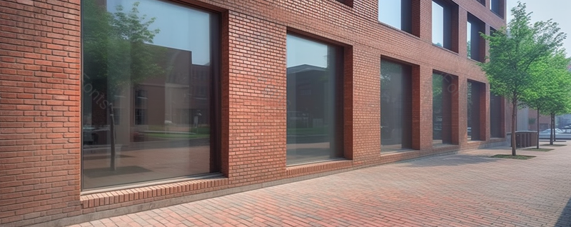 红色墙砖艺术展览馆建筑摄影拍摄,高清,摄影图,摄影图片,图片大全,摄影图免费下载